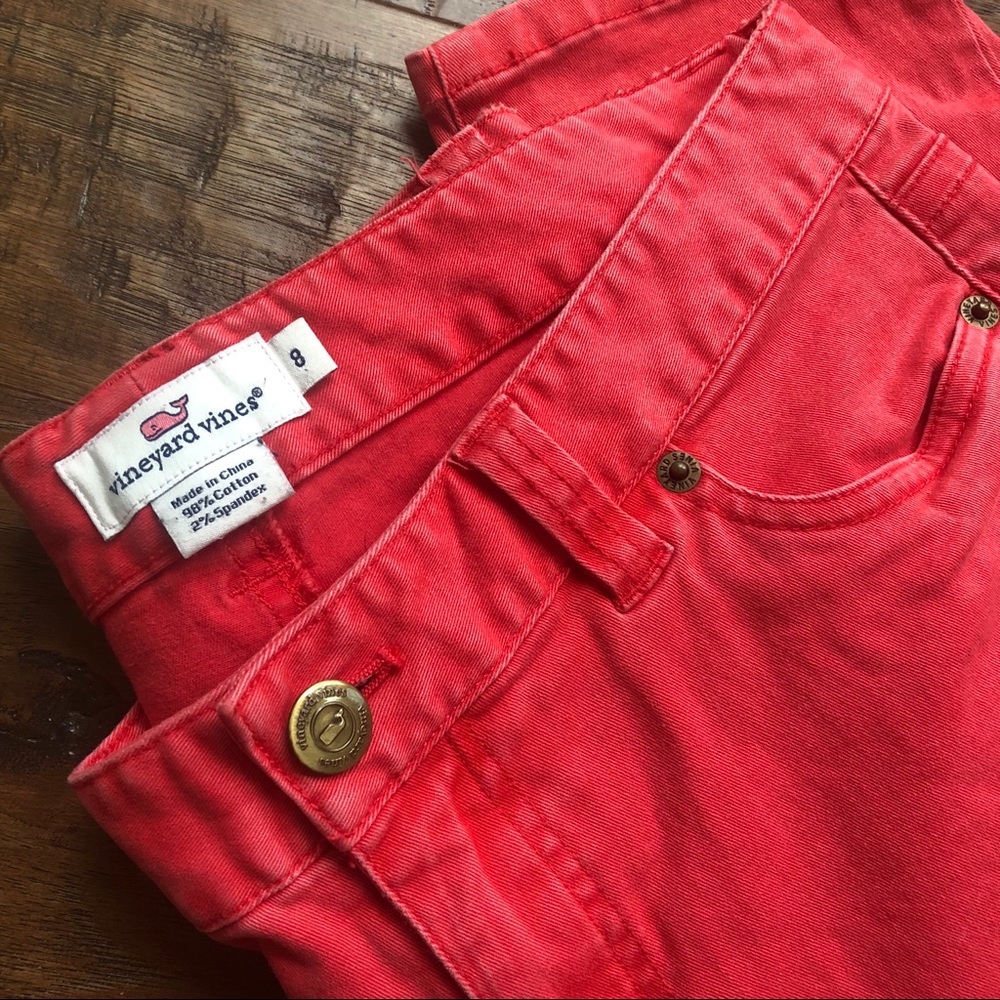 Vineyard Vines | Coral Colored Skinny Jeans